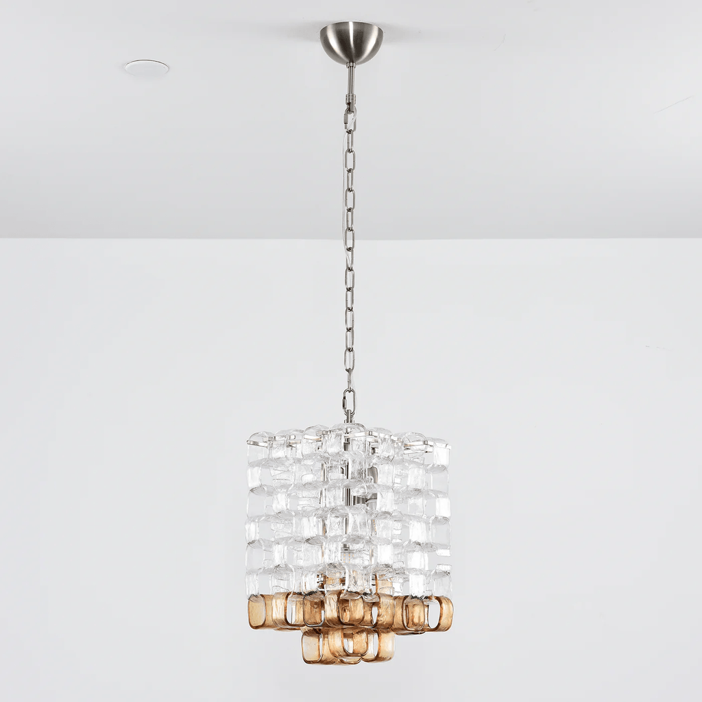 Aurora Chandelier en Verre de Murano Géométrique - Neutralighting