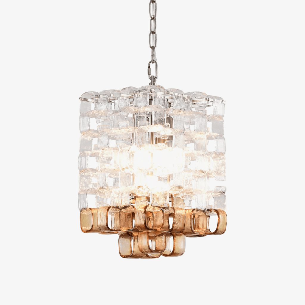 Aurora Chandelier en Verre de Murano Géométrique - Neutralighting