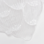 Aurora Applique Murale Murano Verre Pétale Givré Cascadant - Neutralighting