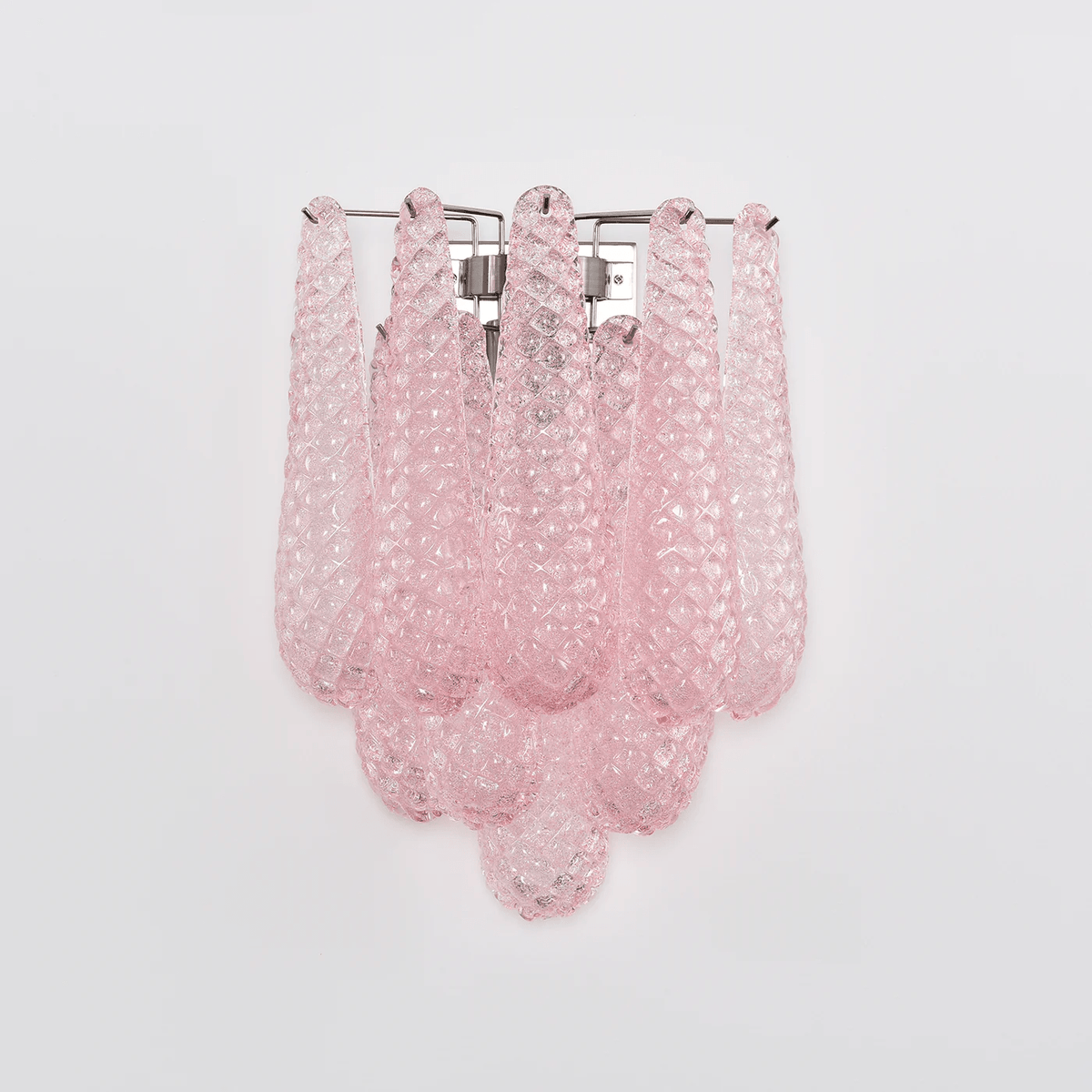 Aurora Applique Murale Rose Larme Verre Florale Artistique - Neutralighting