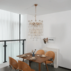 Aurora Lustre Murano Verre Florale Cascade - Neutralighting