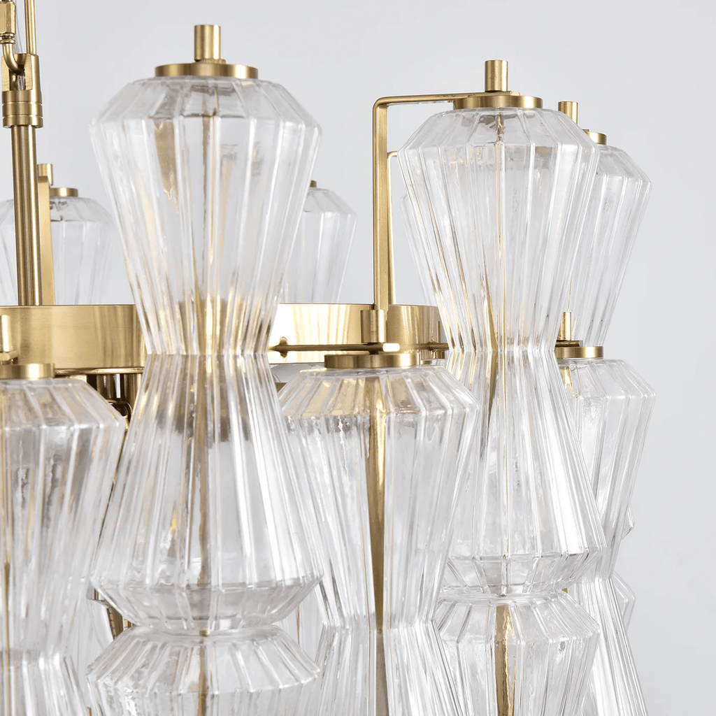 Aurora Lustre Murano Verre Florale Cascade - Neutralighting