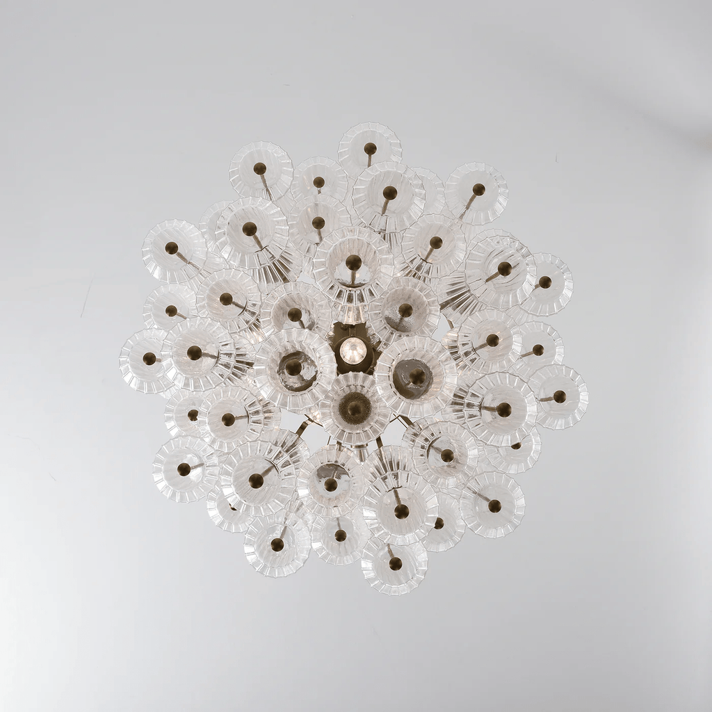 Aurora Lustre Murano Verre Florale Cascade - Neutralighting