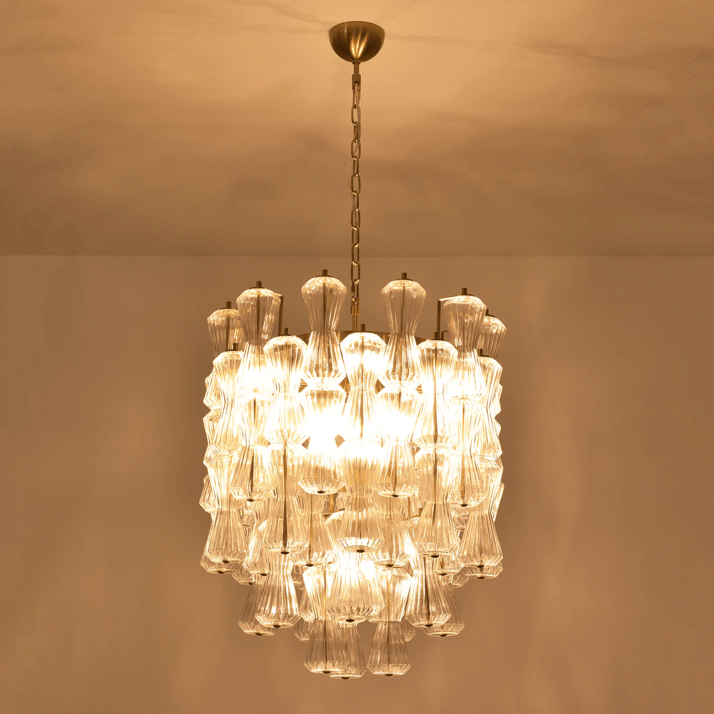 Aurora Lustre Murano Verre Florale Cascade - Neutralighting
