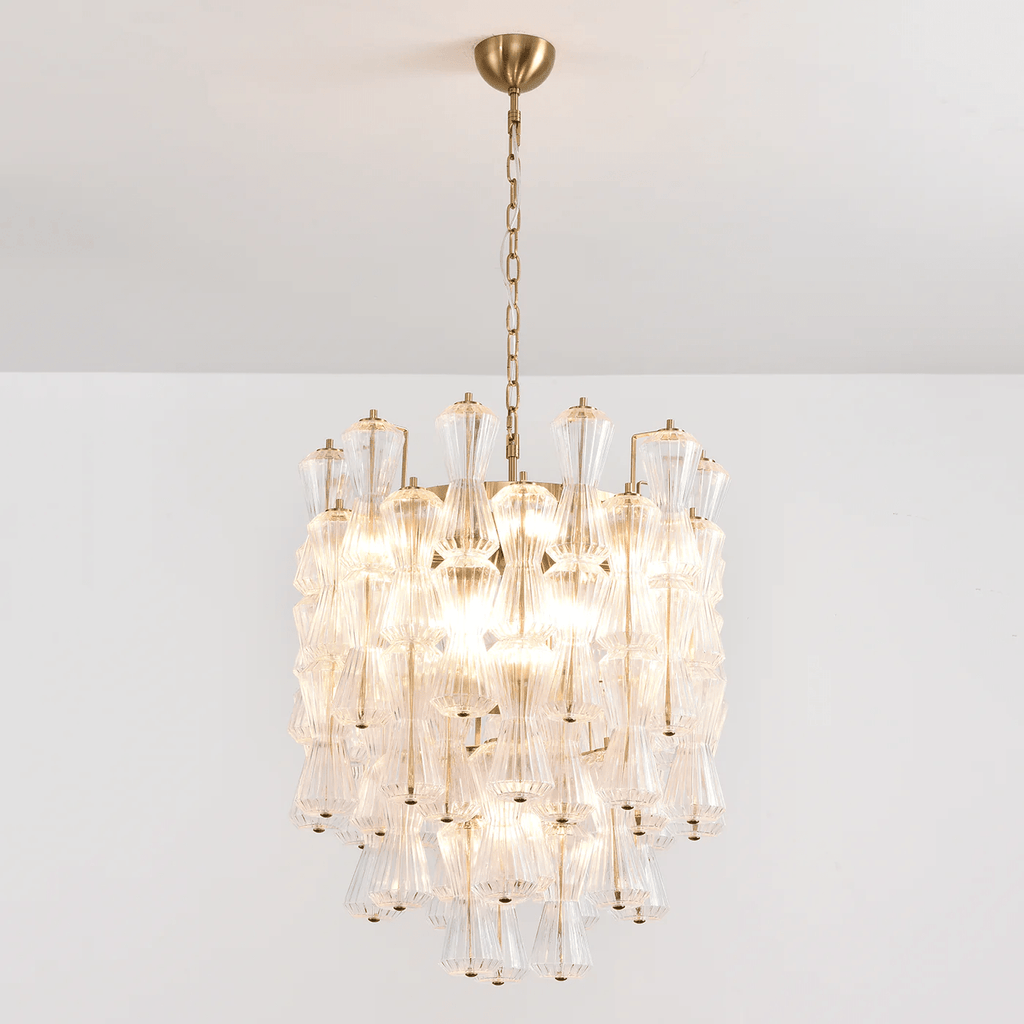 Aurora Lustre Murano Verre Florale Cascade - Neutralighting
