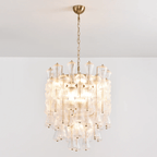 Aurora Lustre Murano Verre Florale Cascade - Neutralighting