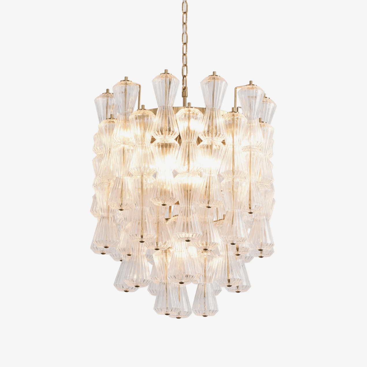 Aurora Lustre Murano Verre Florale Cascade - Neutralighting