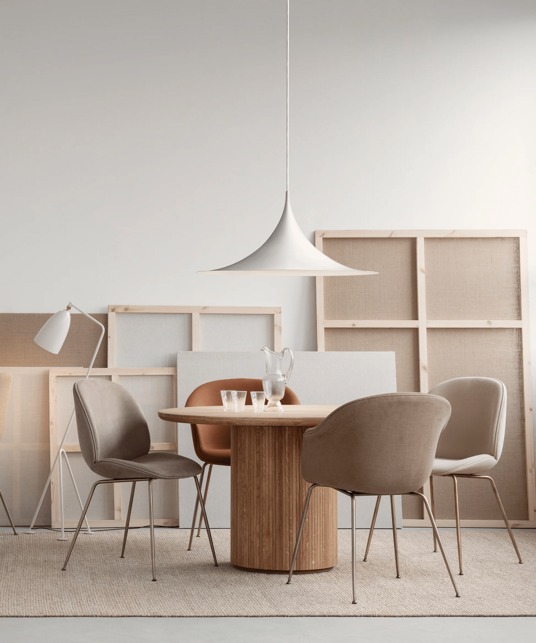 Althiran Suspension Acier Sculpturale - Neutralighting
