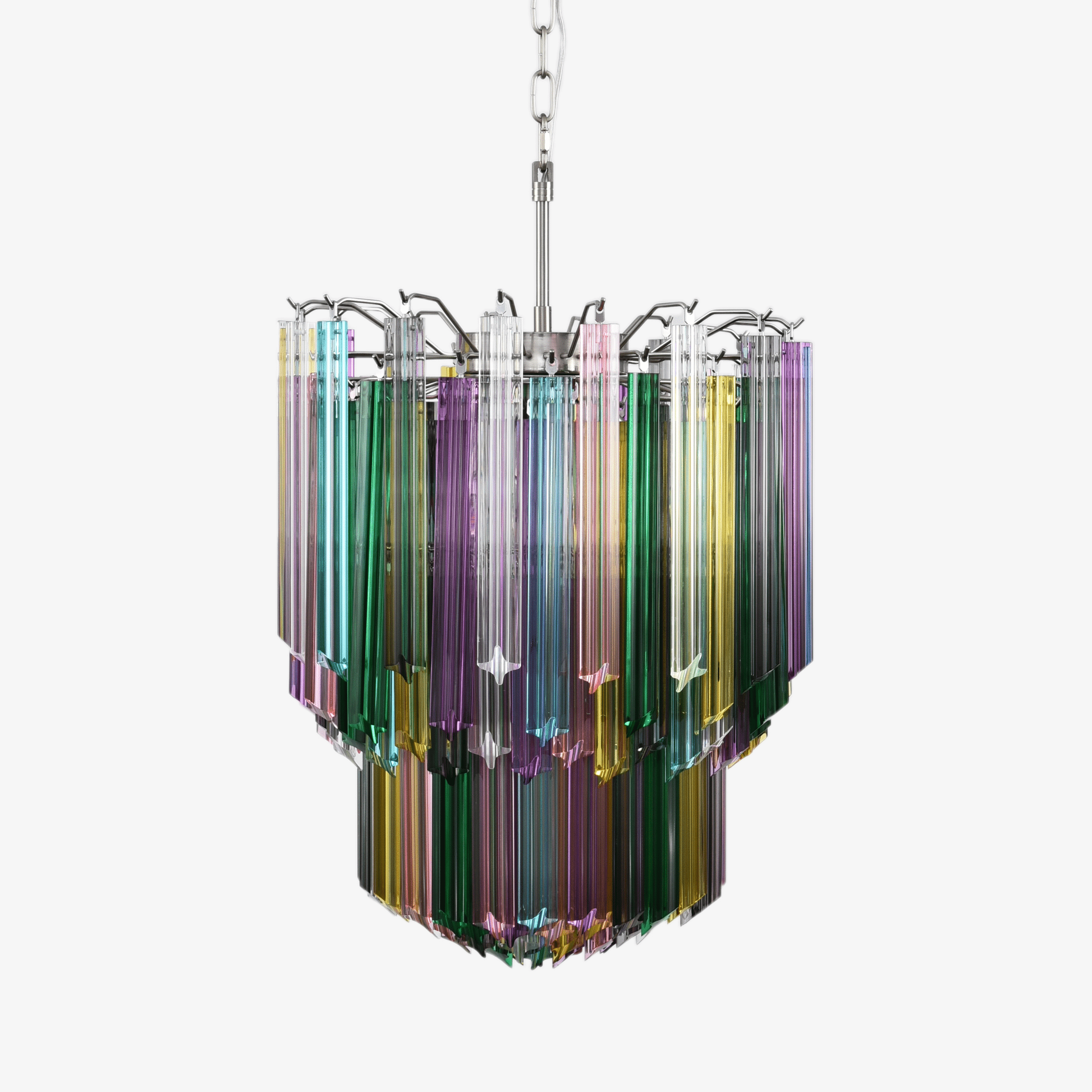 Aurora Lustre Murano Verre Coloré Prisme - Neutralighting