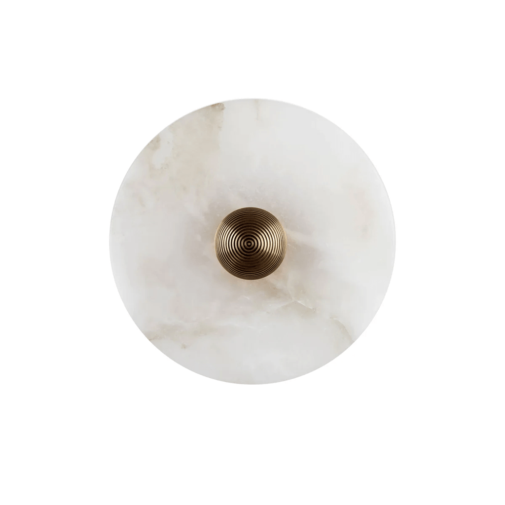 Selene Plafonnier Minimaliste en Albâtre - Neutralighting