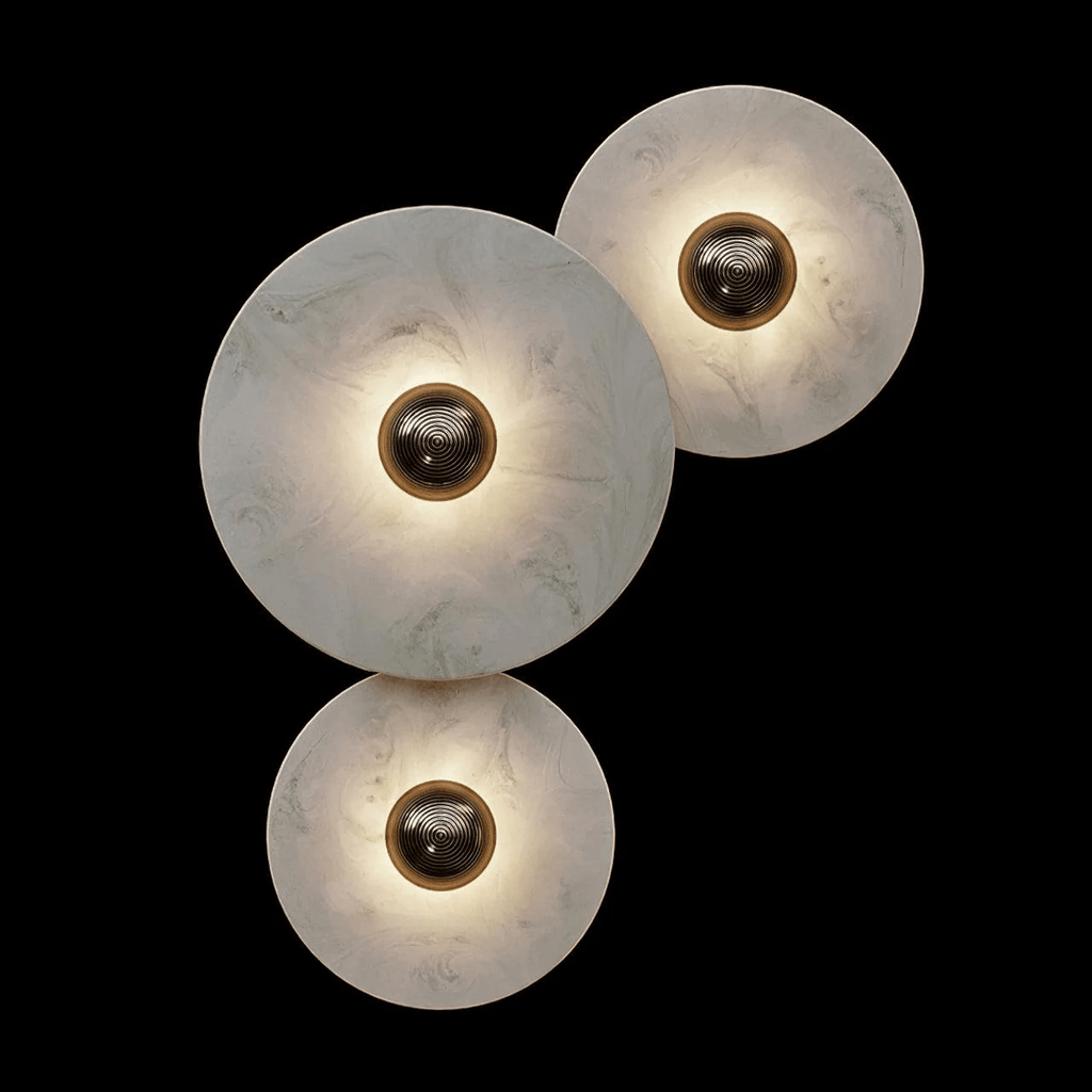 Selene Plafonnier Minimaliste en Albâtre - Neutralighting