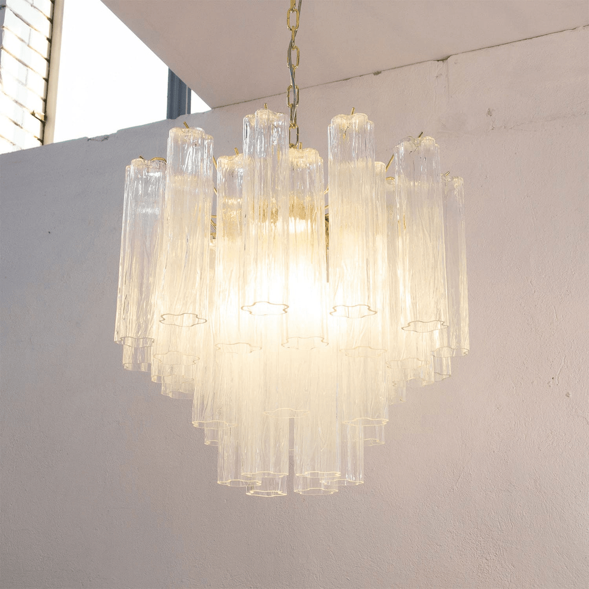 Aurora Lustre Murano Verre Étagé - Neutralighting
