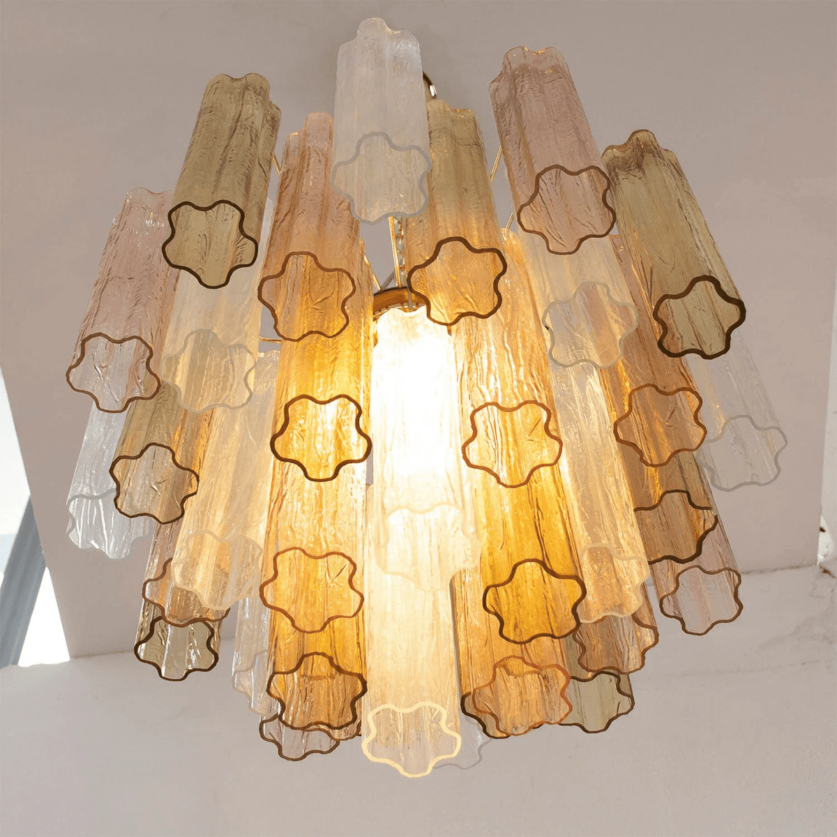 Aurora Lustre Murano Verre Étagé - Neutralighting