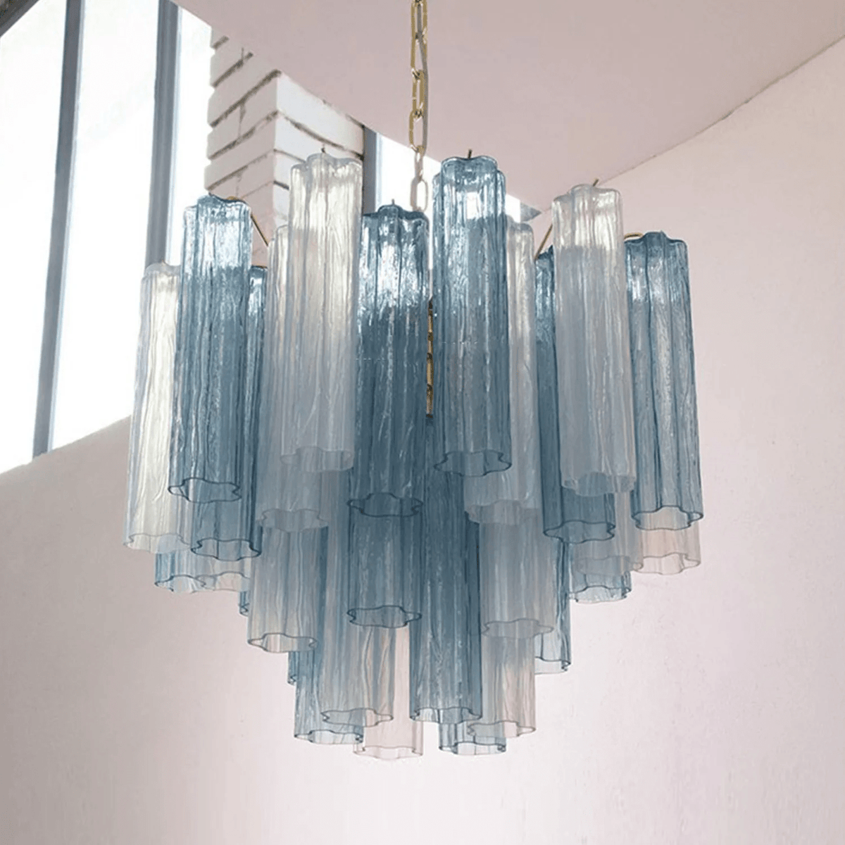 Aurora Lustre Murano Verre Étagé - Neutralighting