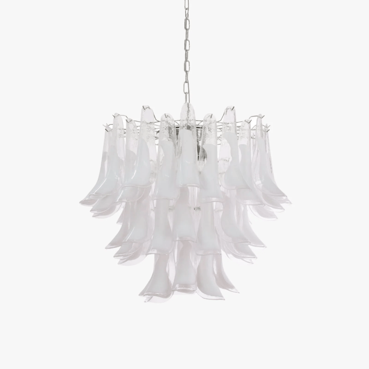 Aurora Lustre Murano Verre Étagé Italien - Neutralighting