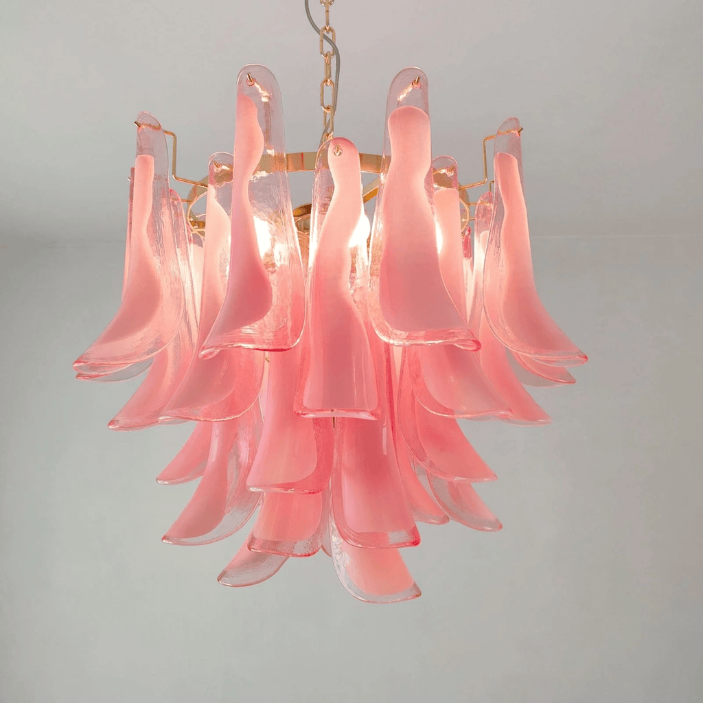 Aurora Lustre Murano Verre Étagé Italien - Neutralighting
