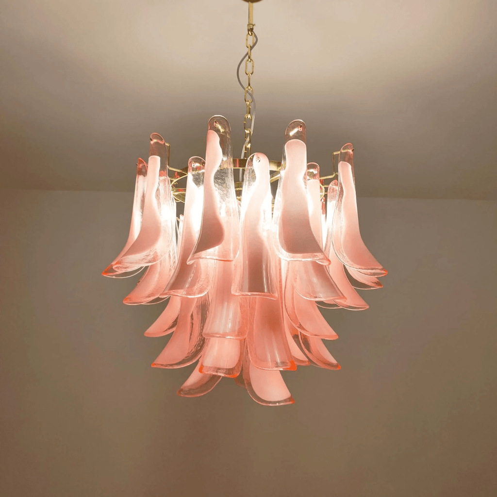 Aurora Lustre Murano Verre Étagé Italien - Neutralighting