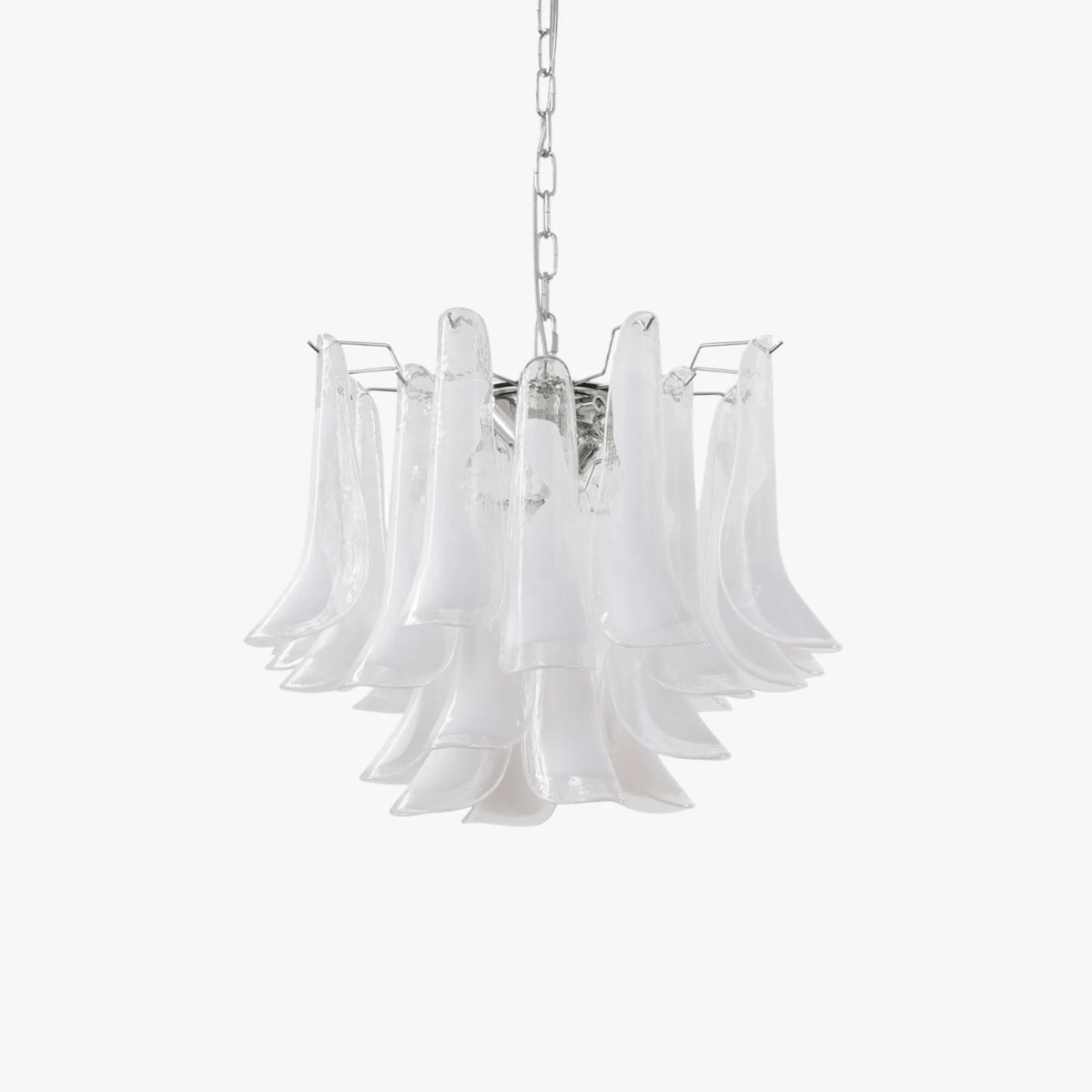 Aurora Lustre Murano Verre Étagé Italien - Neutralighting