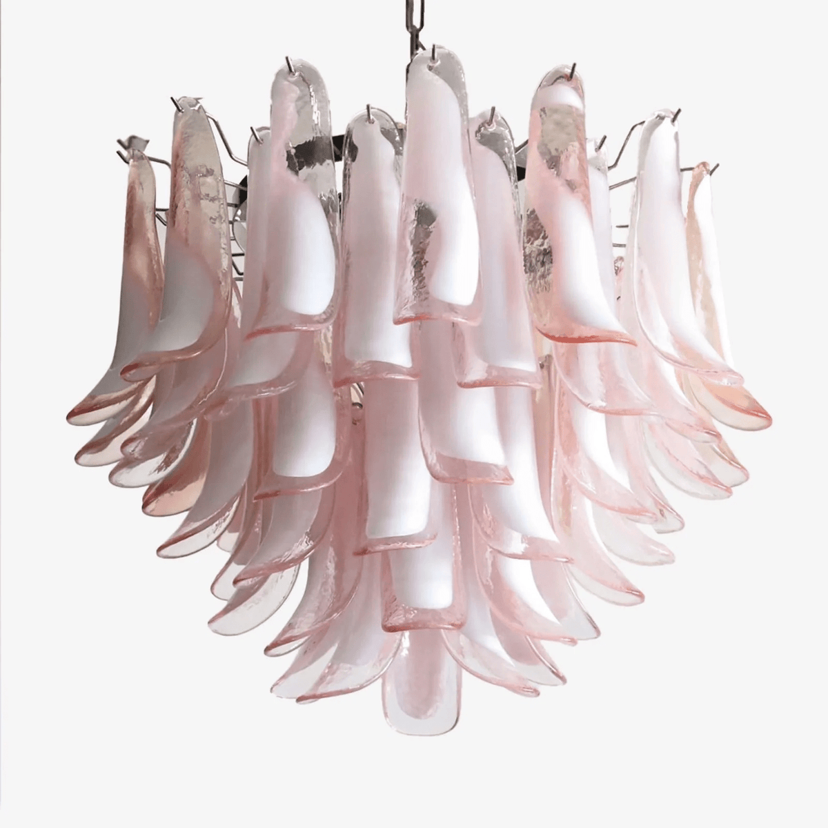 Aurora Lustre Murano Verre Étagé Italien - Neutralighting