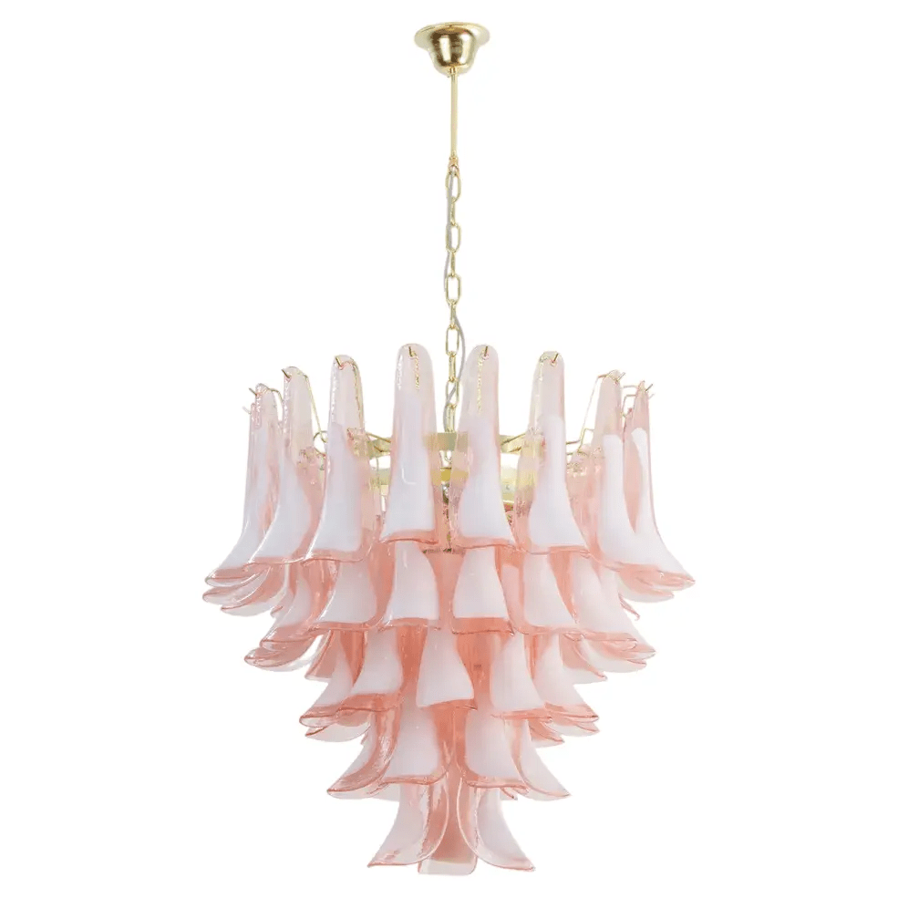 Aurora Lustre Murano Verre Étagé Italien - Neutralighting