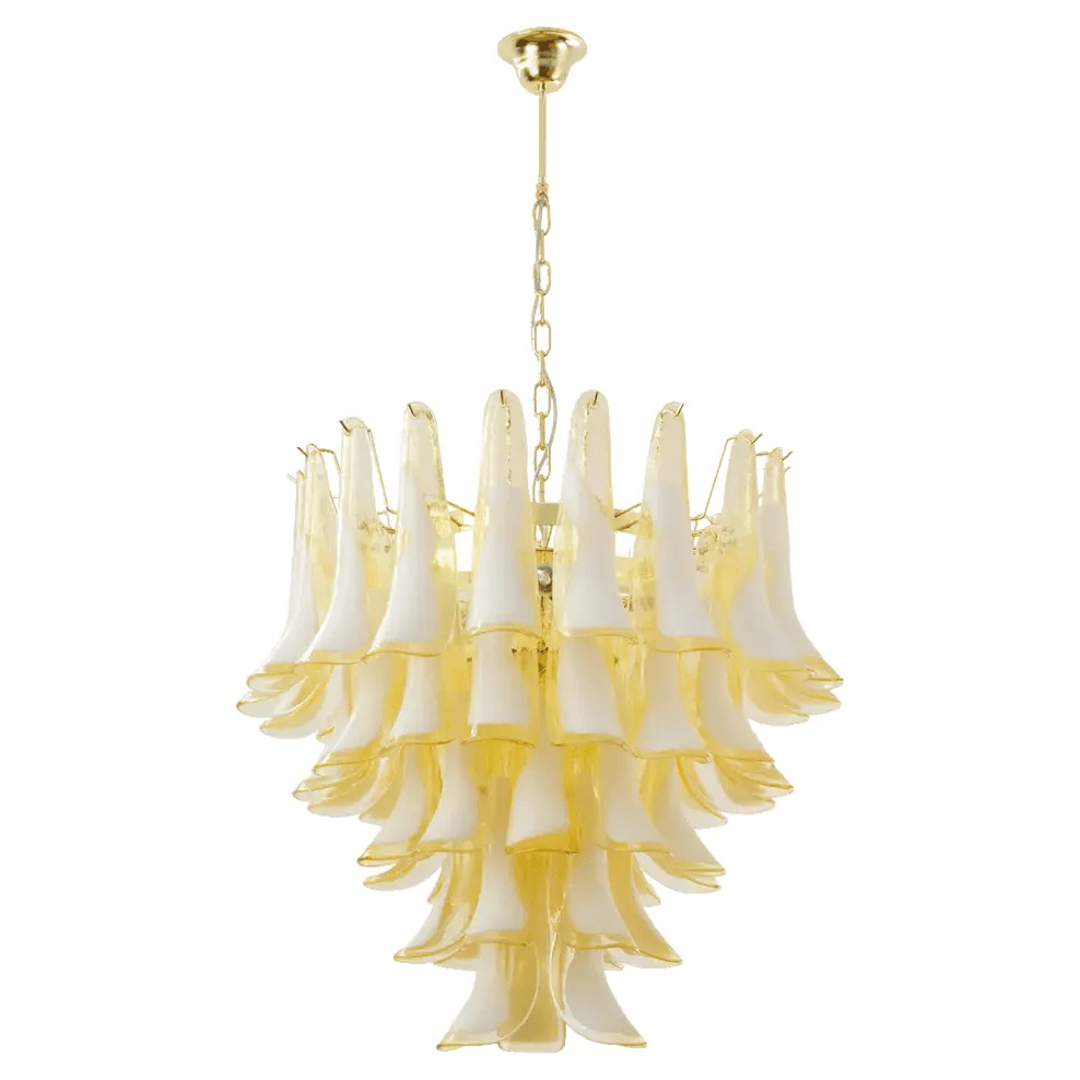 Aurora Lustre Murano Verre Étagé Italien - Neutralighting