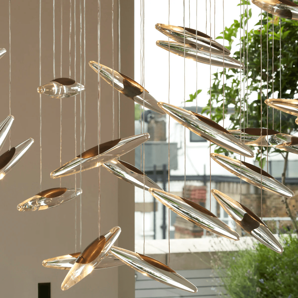 Armira Chandelier en Verre de Luxe - Neutralighting