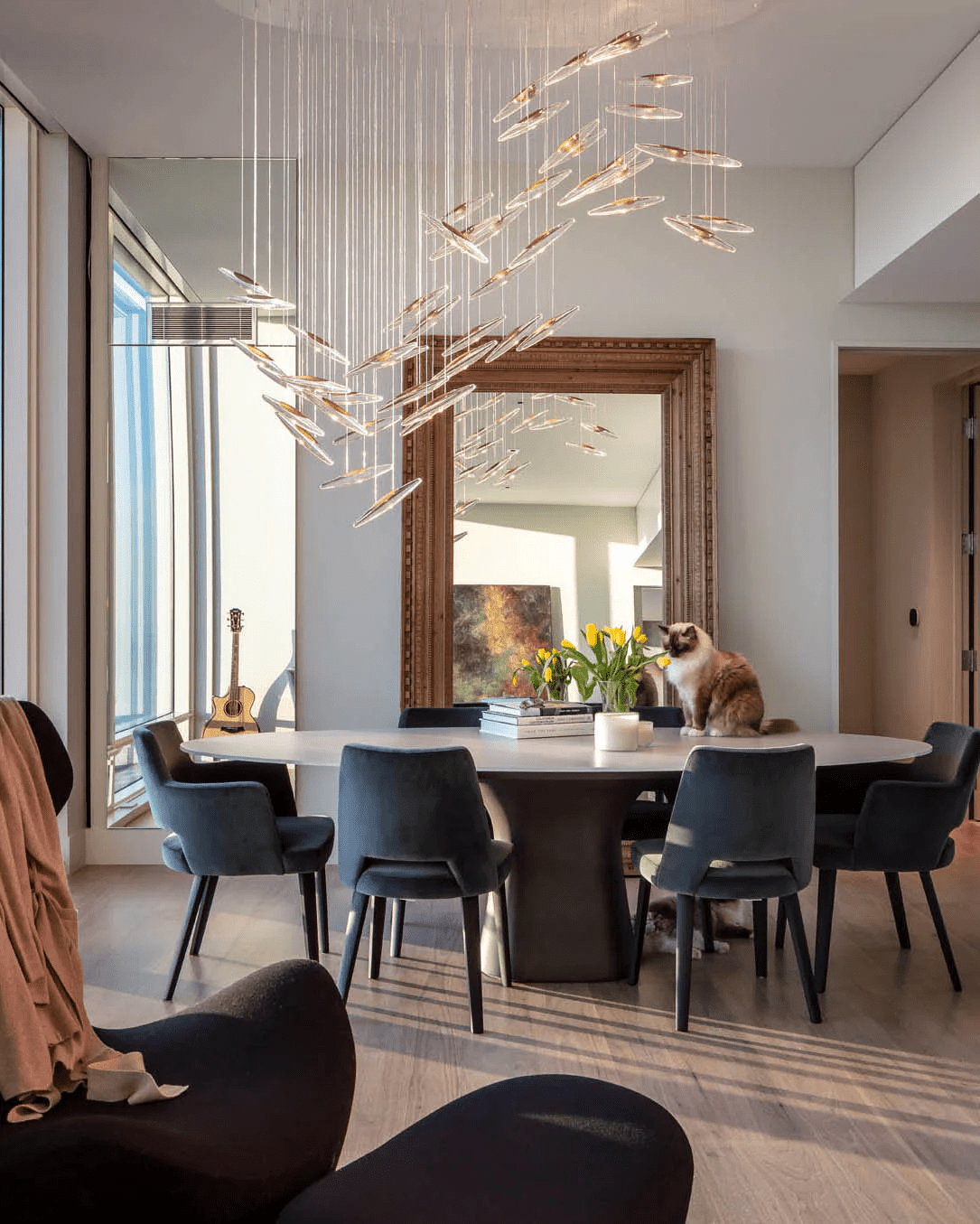 Armira Chandelier en Verre de Luxe - Neutralighting
