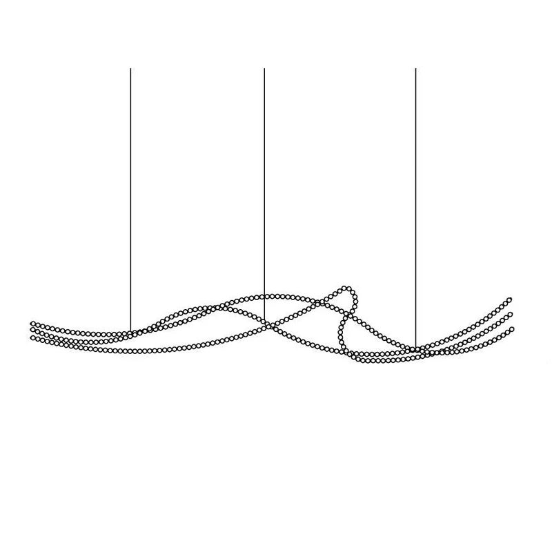 Zalvarin Chandelier Sputnik en Laiton - Neutralighting