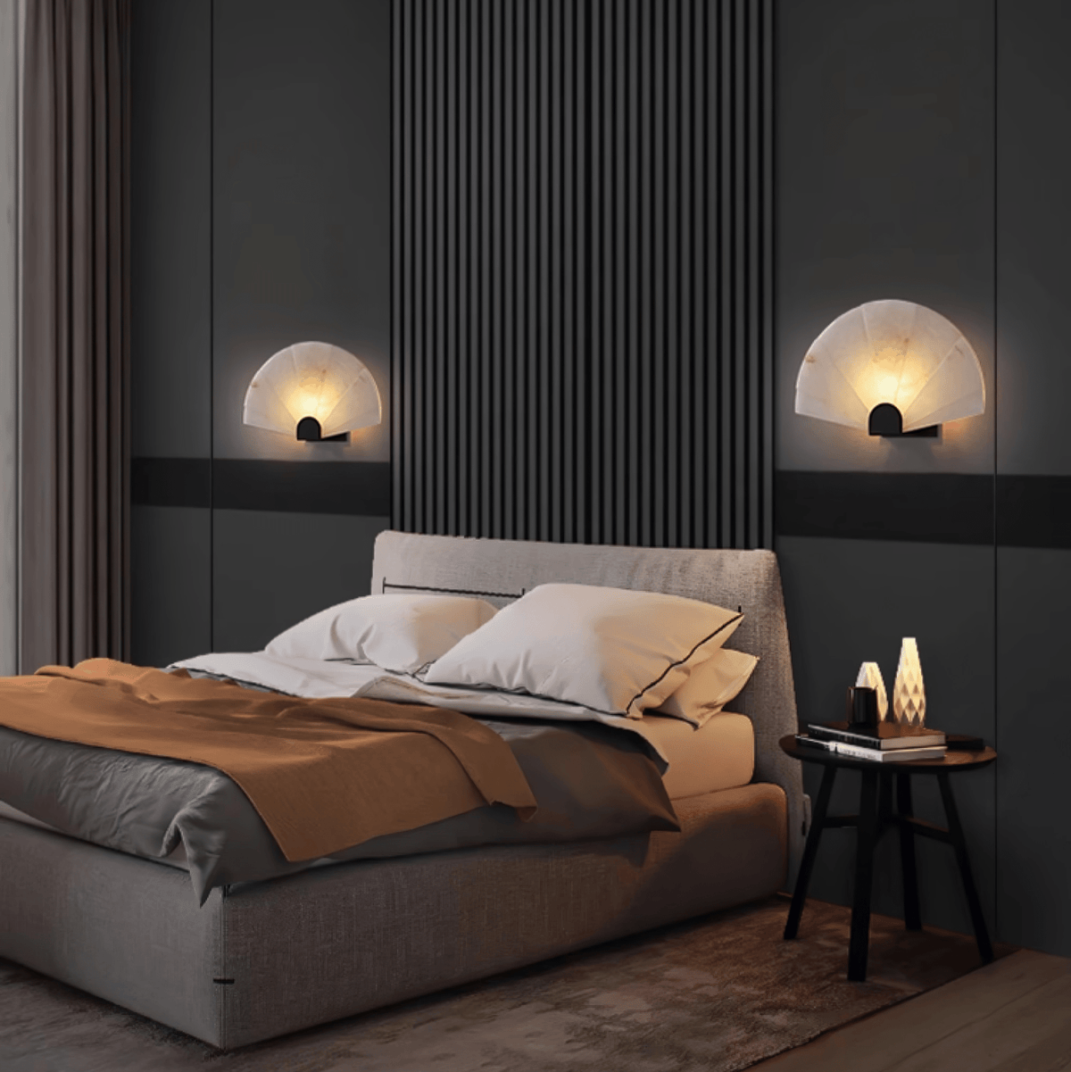 Aurelia Applique Murale Minimaliste en Albâtre - Neutralighting