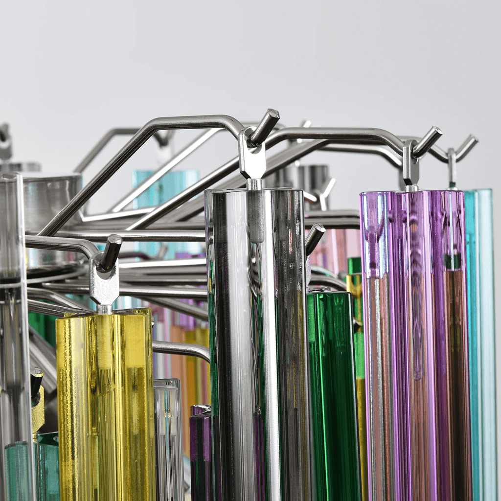 Aurora Lustre Murano Verre Coloré Prisme - Neutralighting