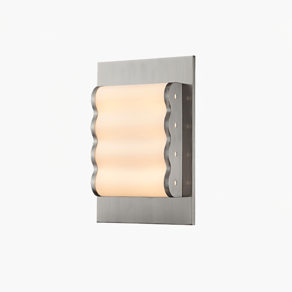 Wave Applique murale contemporaine en tissu - Neutralighting