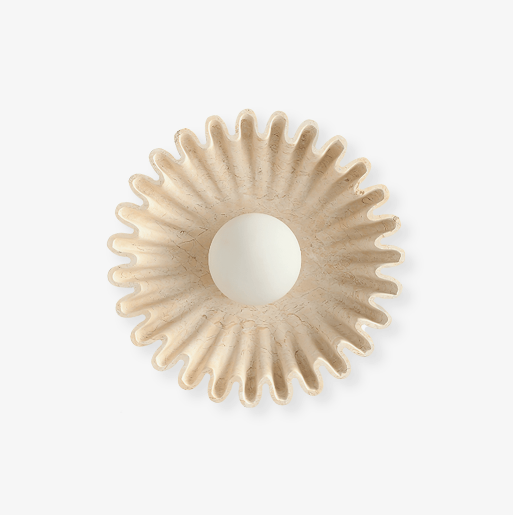 Sunray Applique Murale Rustique en Verre - Neutralighting