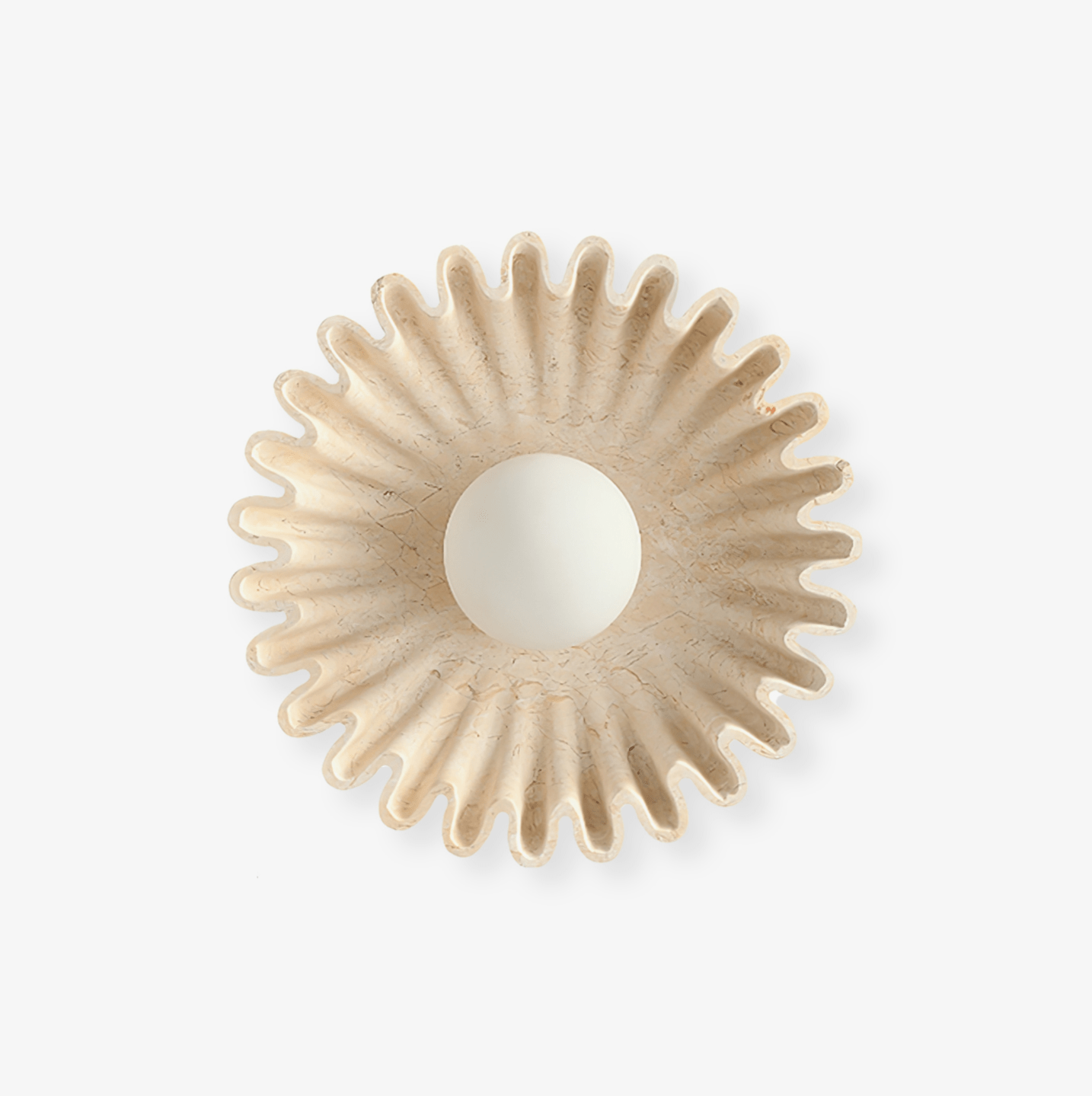 Sunray Applique Murale Rustique en Verre - Neutralighting