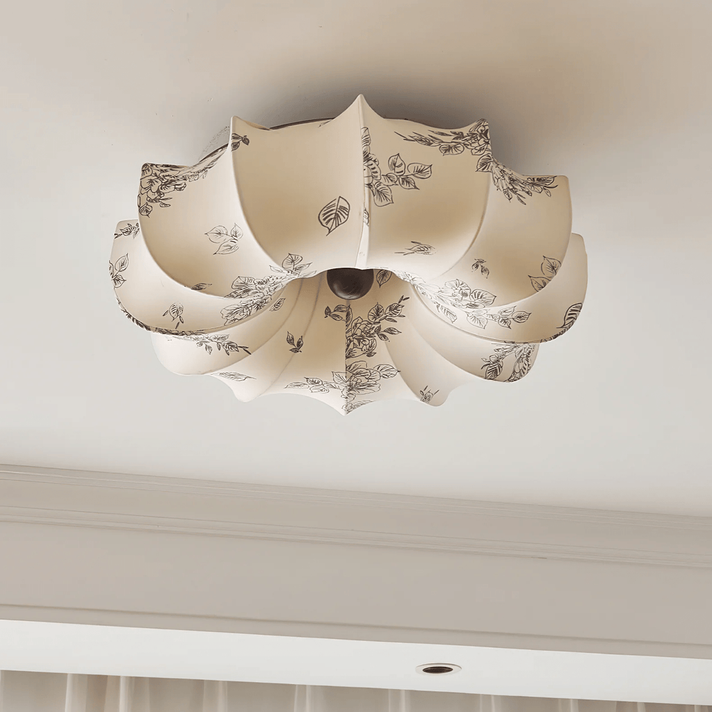 Vivaria Plafonnier en Tissu Art Nordique Premium - Neutralighting