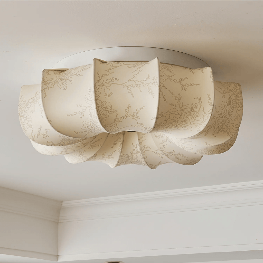 Vivaria Plafonnier en Tissu Art Nordique Premium - Neutralighting