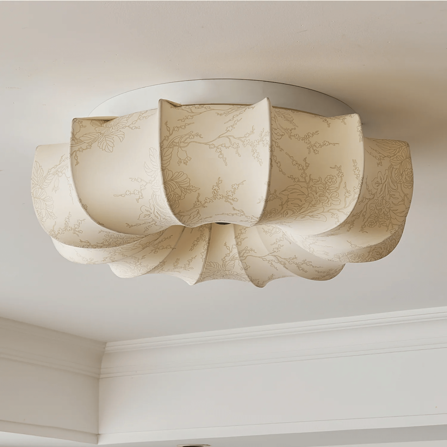Vivaria Plafonnier en Tissu Art Nordique Premium - Neutralighting