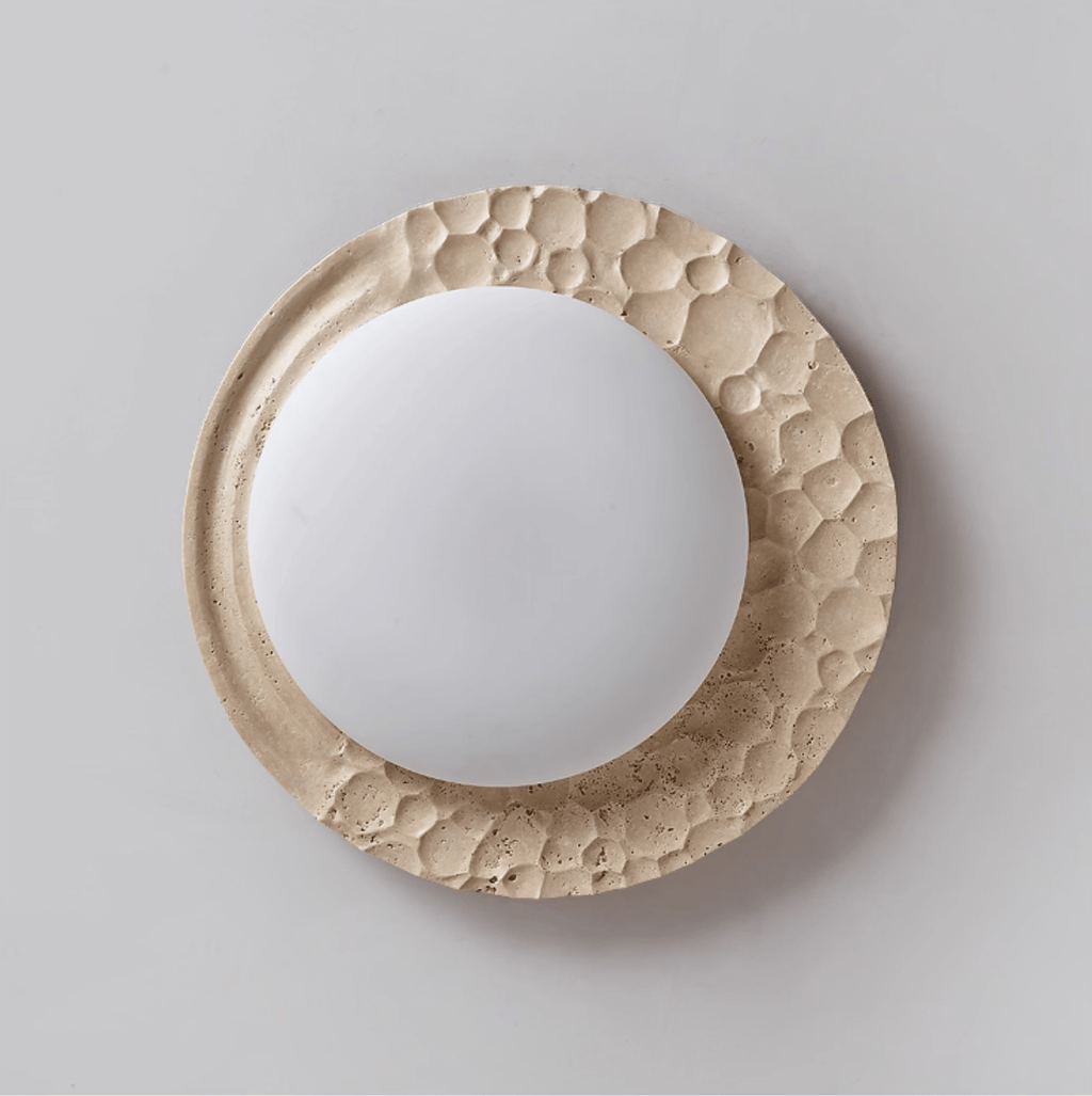 Ivsoris Lumière de Plafond Texturée en Travertin - Neutralighting