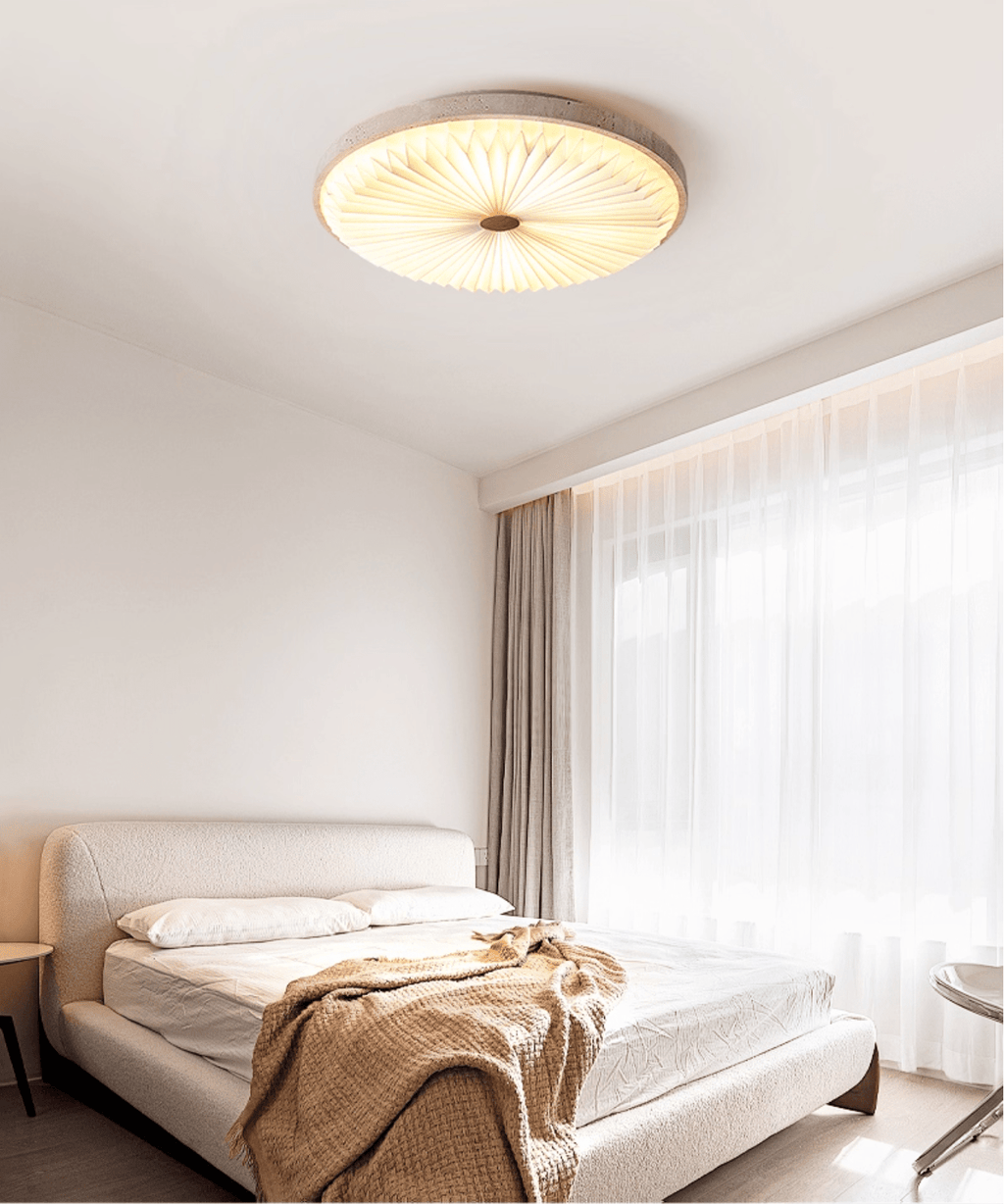 Ciloraris Lumière de Plafond Texturée en Travertin - Neutralighting
