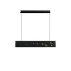 Lustra Suspension Bois Pierre Précieuse Linéaire LED - Neutralighting