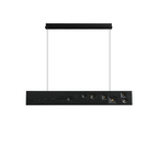 Lustra Suspension Bois Pierre Précieuse Linéaire LED - Neutralighting