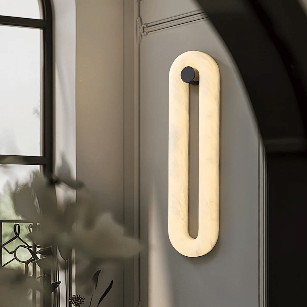 Aurea Applique Murale Moderne en Albâtre - Neutralighting