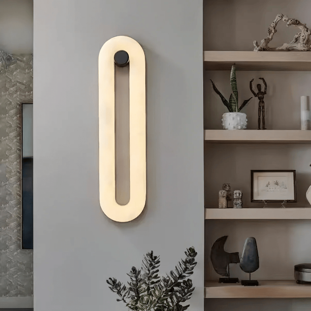 Aurea Applique Murale Moderne en Albâtre - Neutralighting