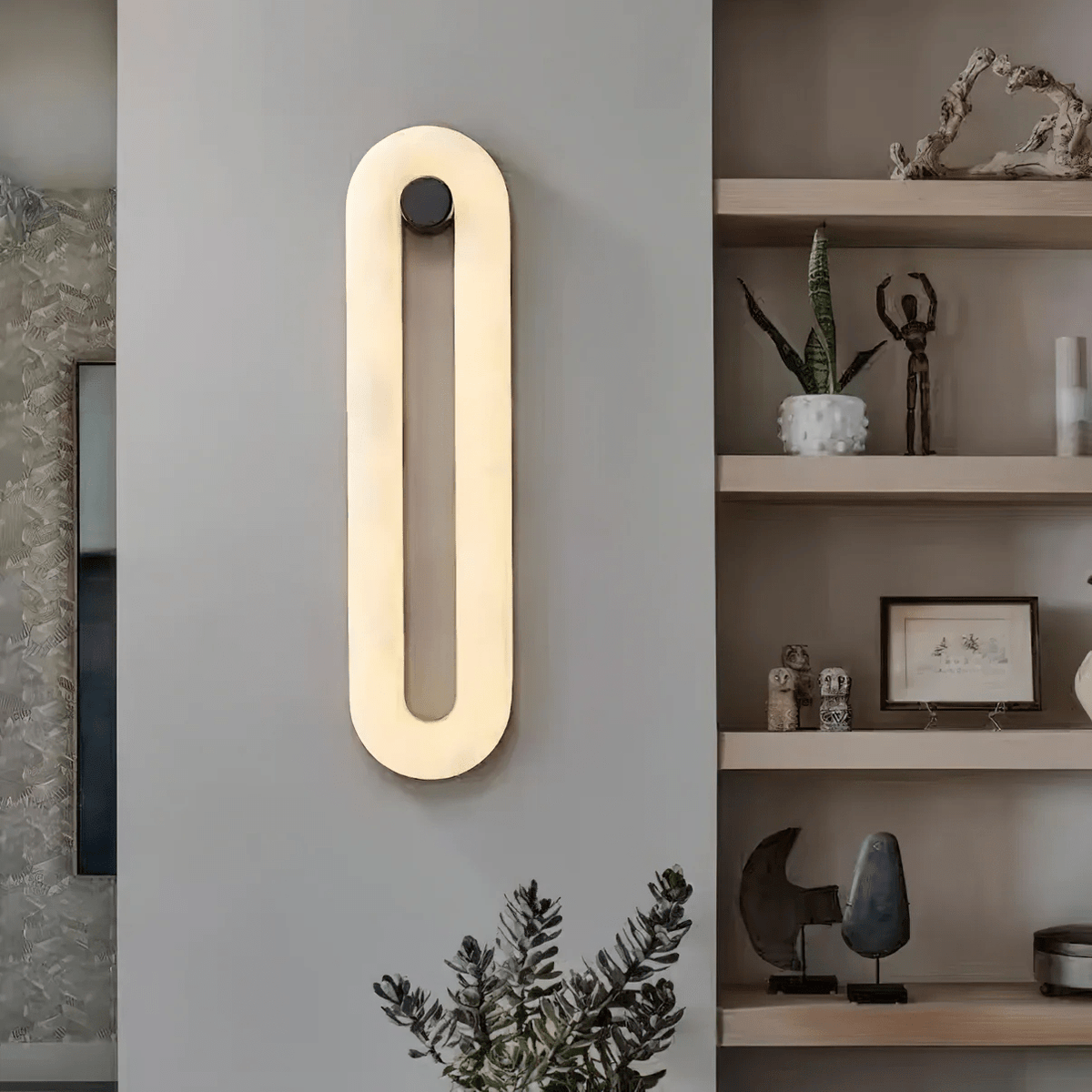 Aurea Applique Murale Moderne en Albâtre - Neutralighting