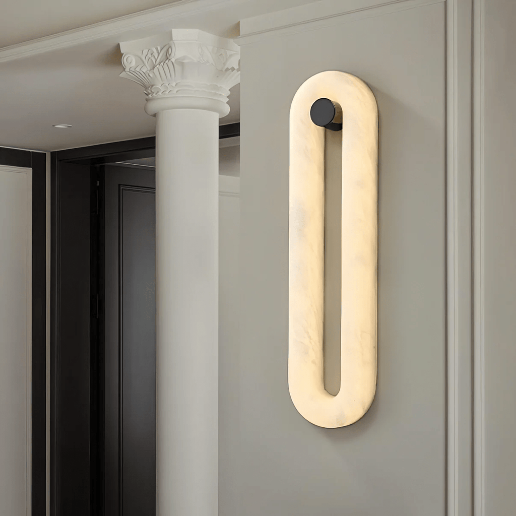 Aurea Applique Murale Moderne en Albâtre - Neutralighting