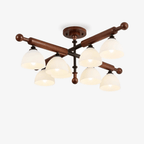 Rusticana Poutre Bois Plafonnier Lumière - Neutralighting