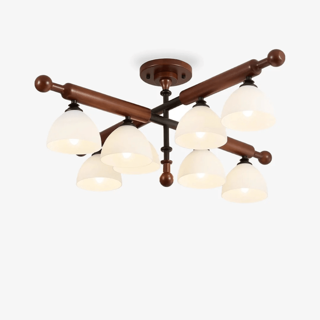 Rusticana Poutre Bois Plafonnier Lumière - Neutralighting