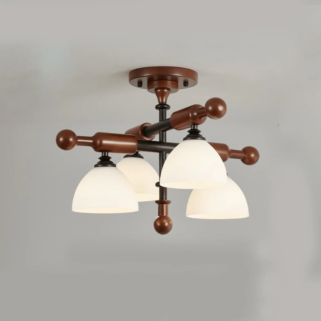 Rusticana Poutre Bois Plafonnier Lumière - Neutralighting