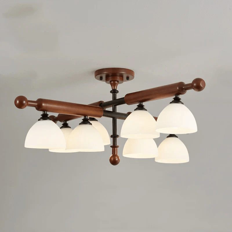 Rusticana Poutre Bois Plafonnier Lumière - Neutralighting