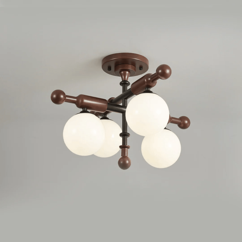 Rusticana Poutre Bois Plafonnier Lumière - Neutralighting