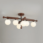 Rusticana Poutre Bois Plafonnier Lumière - Neutralighting